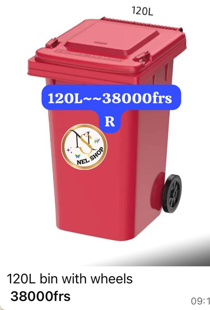 Trash cans  120L