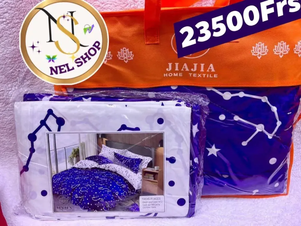 Bedsheet, blinds and bed cover 