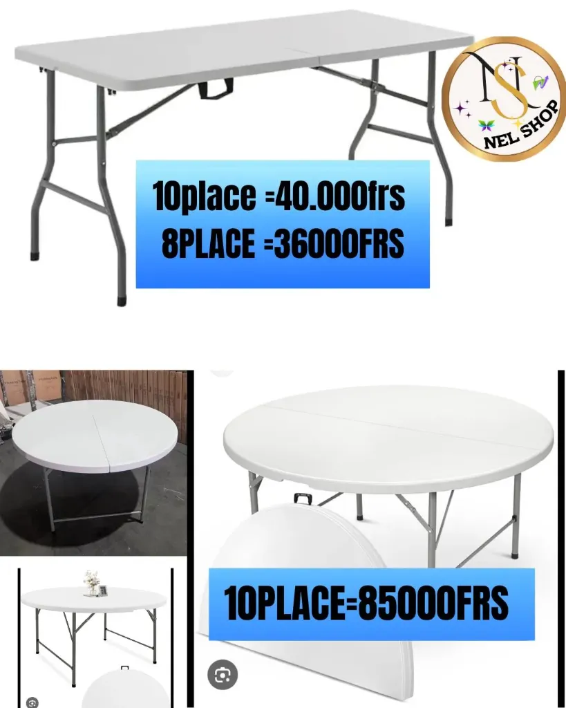 Foldable tables