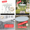 Foldable tables
